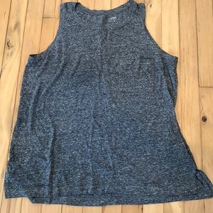 Tank with front pocket